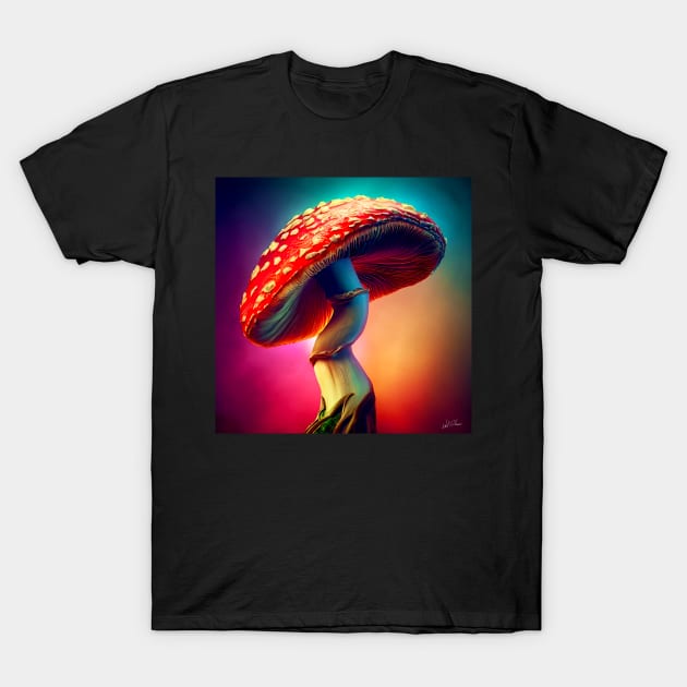 Mushroom Original Fantasy Art T-Shirt by NeilGlover